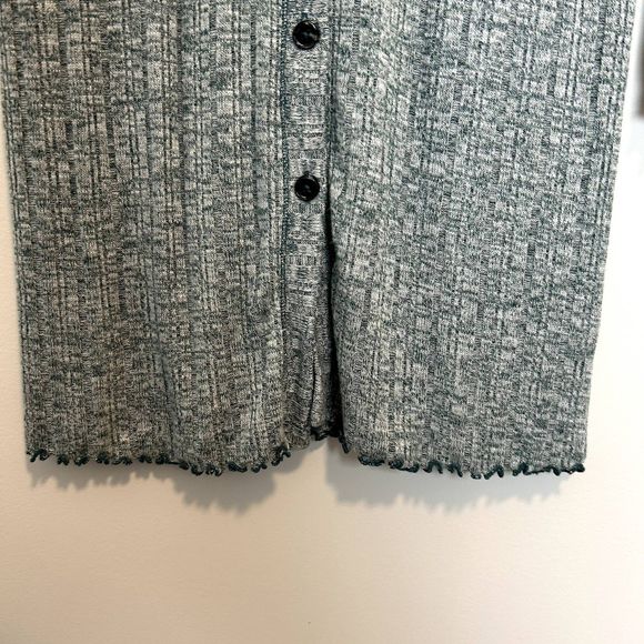 Anthropologie Akemi & Kin Heathered Chateaux Longline Duster Cardigan - Picture 6 of 16